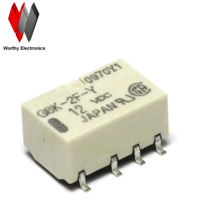 

Free shiping wholesale 10pcs/lot relay G6K-2F-Y-12VDC