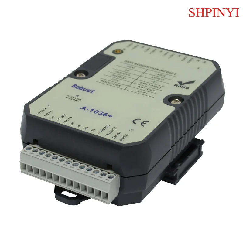 

Изолирующий аналоговый модуль с 6AO RS-485 Modbus RTU (A-1036+)