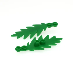 Moc Garden DIY 6148 Plant Tree Palm Leaf Small 8x3 Enlighten Building Blocks Block Bricks Compatible with Assembles Particles