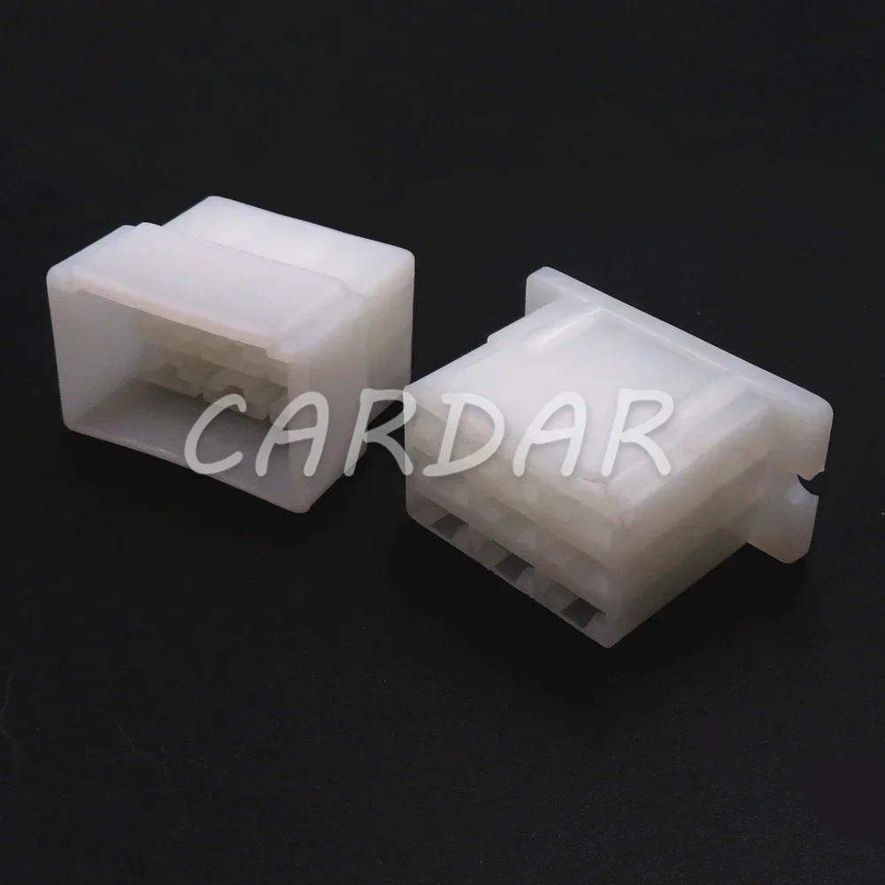 1 Set 9 Pin 6.3 Series Car High Current Electric Wire Connector AC Assembly Auto Plastic Housing Unsealed Socket