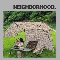 Toldo al aire libre para acampar en la playa, protección solar, refugio exquisito