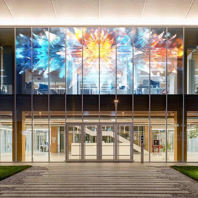 Hot Sale China Supplier 3D Video Advertising LED Crystal Film Screen Invisible & Animated Display