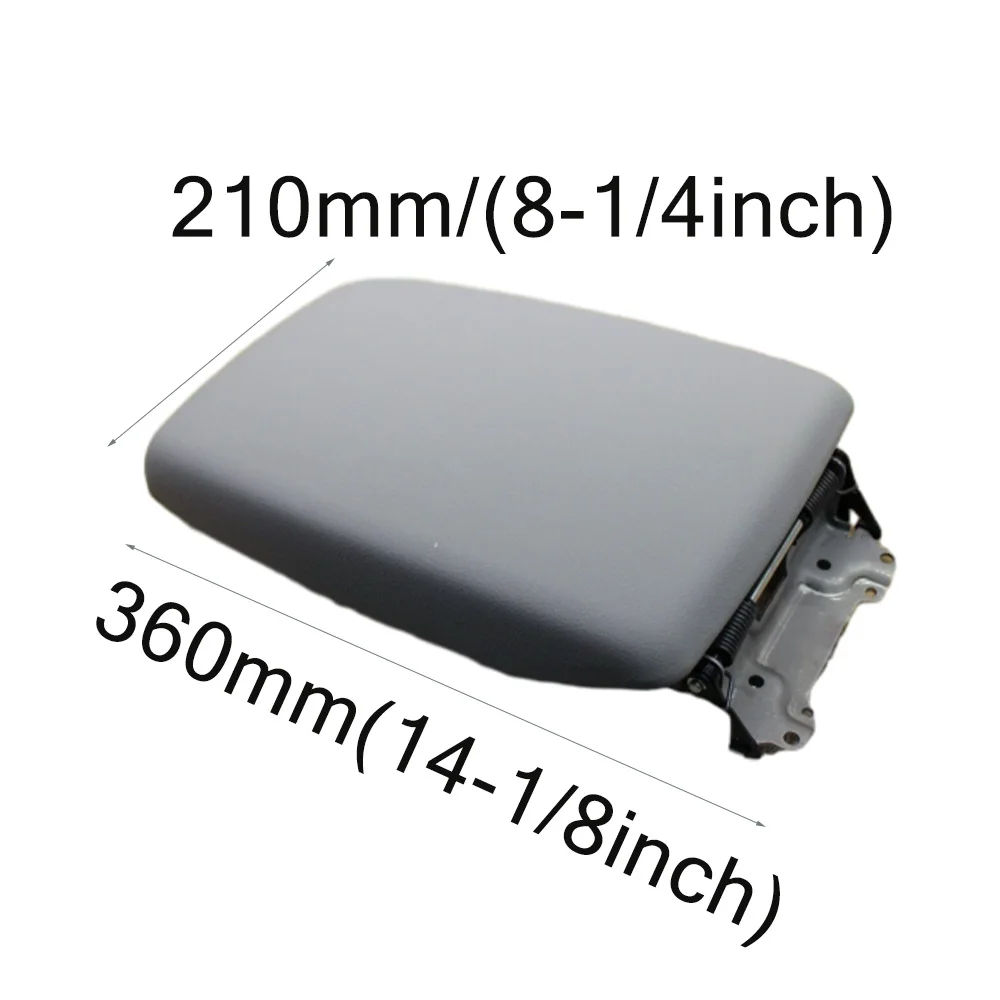 لتويوتا هايلاندر 2008 2009 2010 2011 2012 2013 الجلود مسند ذراع السيارة صندوق وحدة التحكم المركزية مزلاج غطاء مسند الذراع غطاء #6