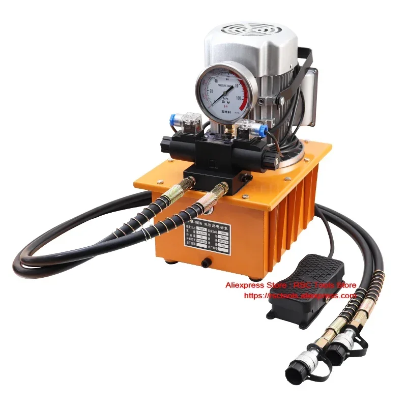 ZCB-700AB-2/GYB-700A Hydraulic Electric Pump 750W Double Acting Hydraulic Driven Pump 110V /220V/380 Tank Capacity8L