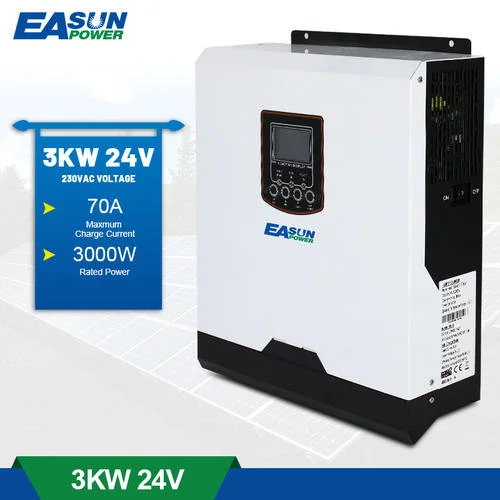 EASUN POWER-inversor Solar de onda sinusoidal pura, 3000W, 230V CA, 24V, 50Hz/60Hz, 3000va, PWM