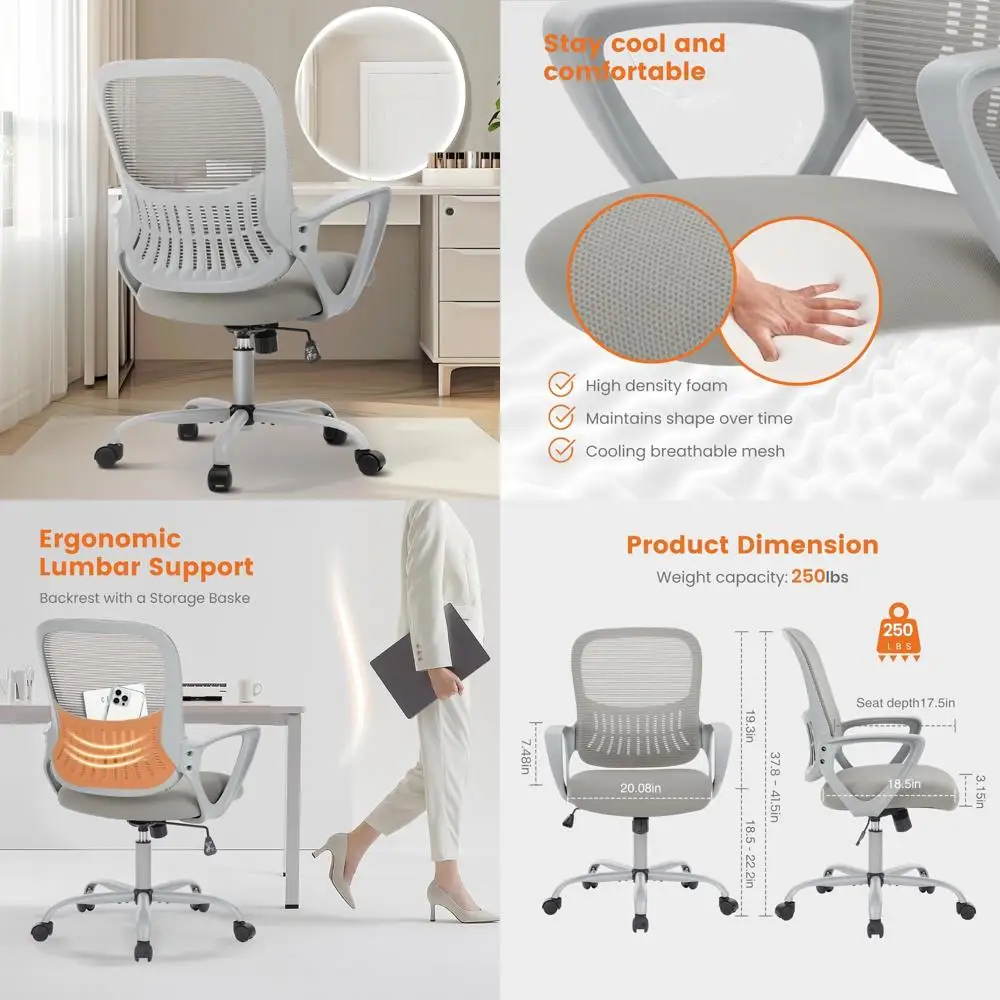 sweetcrispy-silla-ejecutiva-direccional-para-escritorio-de-computadora-de-oficina-sillas-giratorias-ergonomicas-de-trabajo-con-ruedas-y-respaldo-medio-de-malla-con-ruedas-com