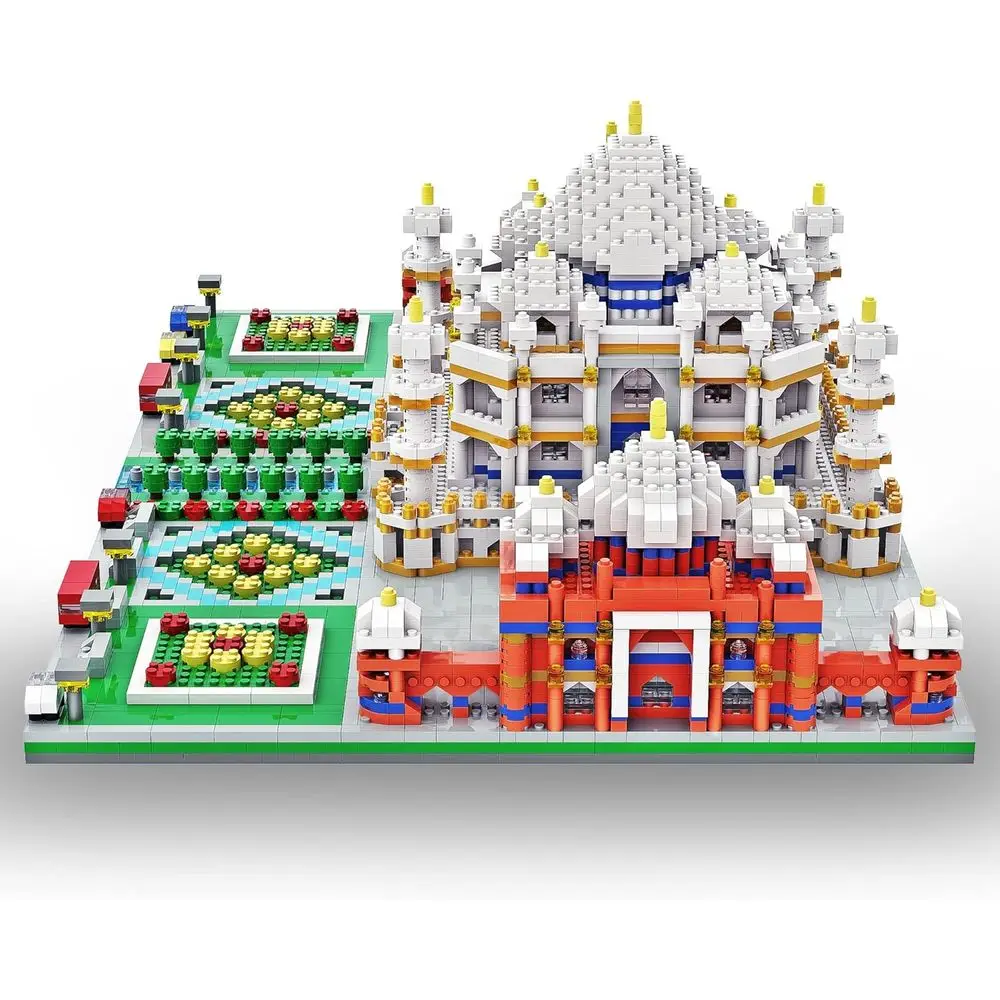 Taj Mahal Micro Blocks Kit: 5477-Piece Architecture Toy for Kids & Adults
