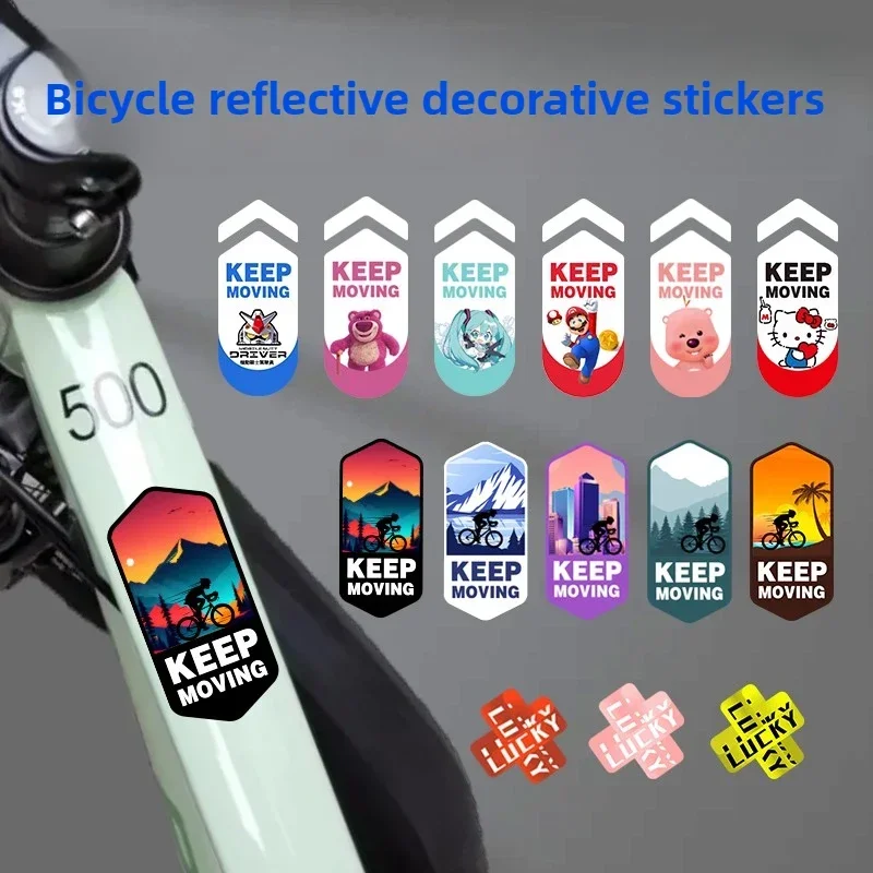 Best Sales Bicycle Stickers for Bicycle Frame Top Tube Decorative Waterproof Cycling Road Bikes Mountain Bikes Frames Stickers