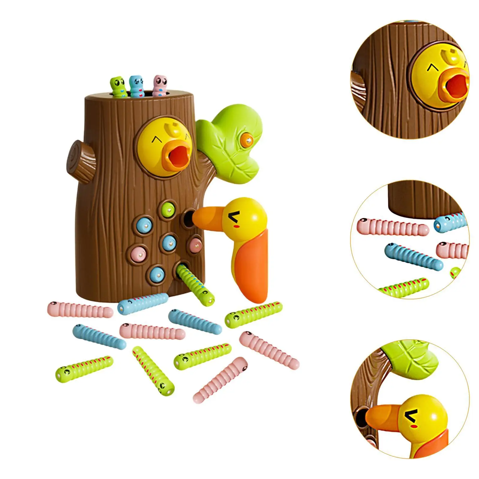 Pecker Feeding Sorting Toy Coordination Develop Portable Bird Feeding Game for Preschool Gifts Birthday Girls Boys Activity