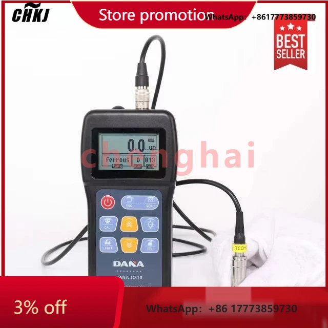 

CHKJ-2025NEWHigh Accuracy DANA-C310 Digital Car Paint Tester Coating Thickness Gauge for Spray Paint