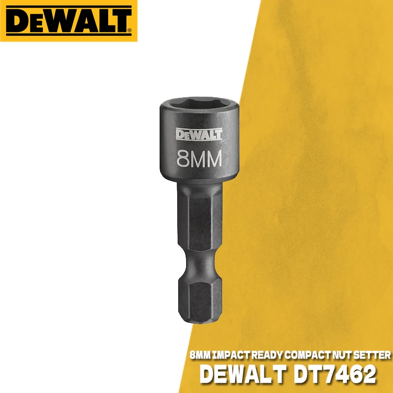 DEWALT DT7462//DT7463//DT7464 Compact Nut Driver 8/10/13MM Hexagonal Handle Magnetic Sleeve Accessories N597434/N597284/N597437