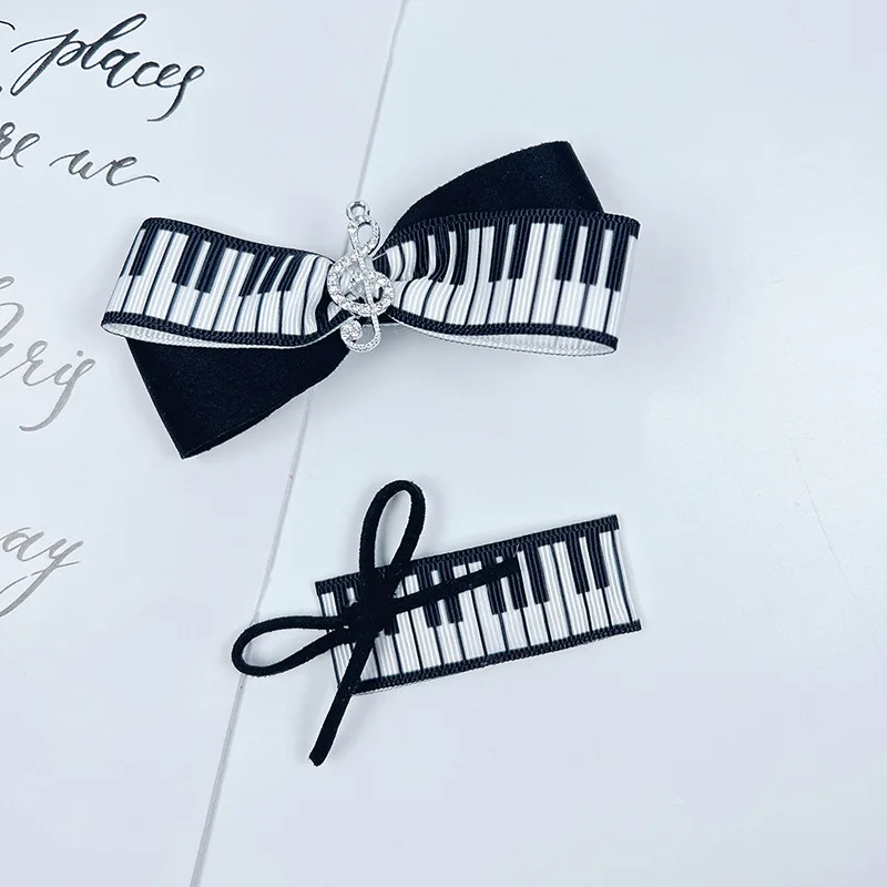 Girl Children Cute kids Violin Musical Note Hair Clips Kawaii Sweet Designer Hairpin Fashion Accessories