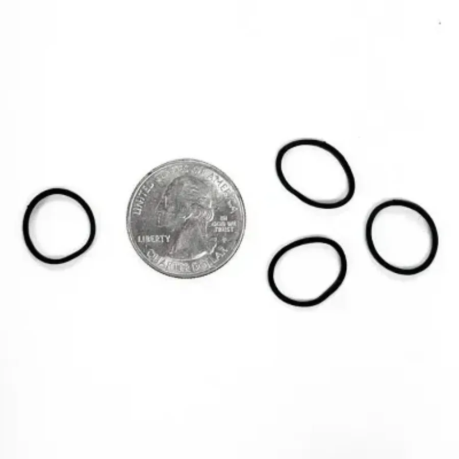 الأربطة المطاطية - أسود - 300 قيراط