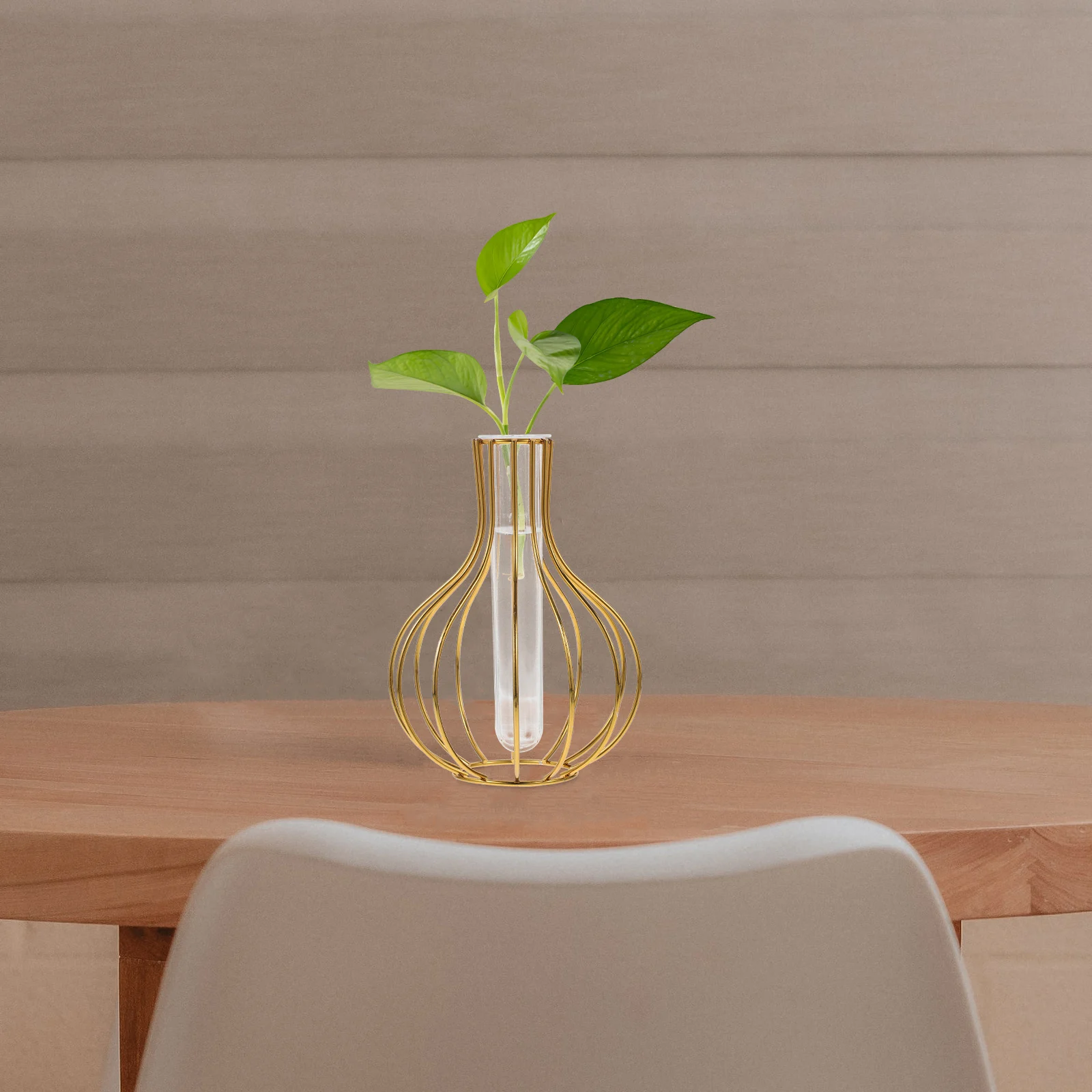 

Metal Flower Pot With Stand Modern Iron Plant Vase For Home Office Decor Indoor Outdoor Simple Chic Design Decorative Vase