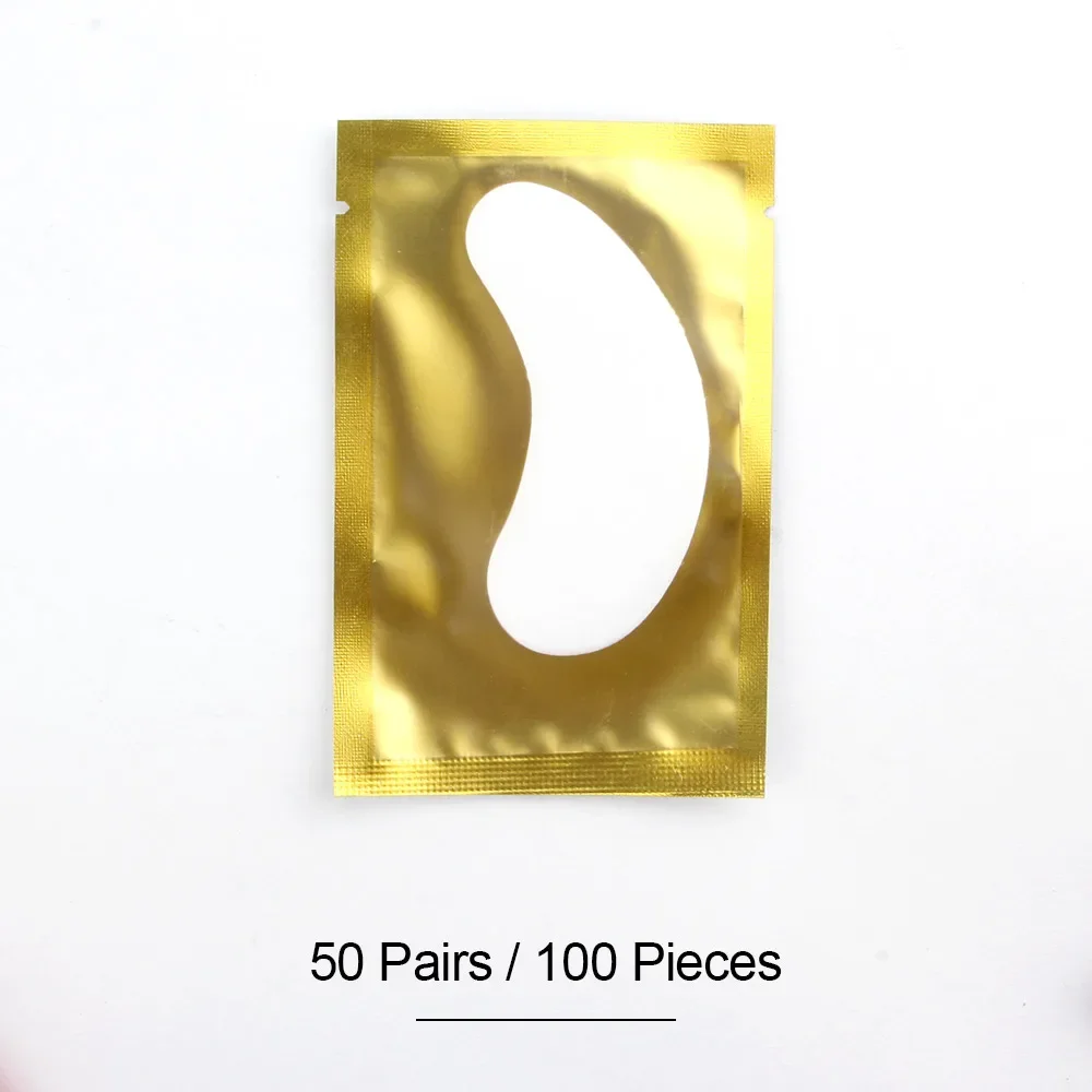 50/100pairs Wimpern Für Wimpern Extensions Augen Pads Kissen Einweg Patch Unter Wimpern Tipps Lint Kostenloser Aufkleber Wraps make-up