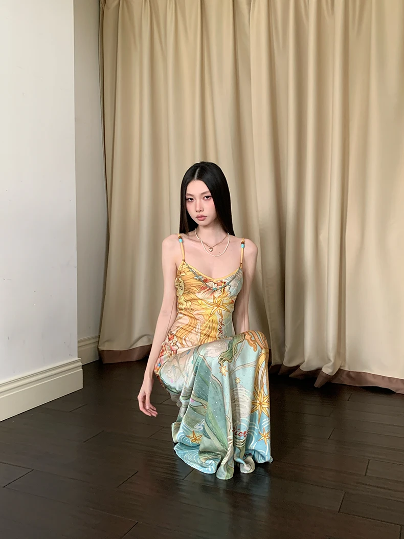 CHEERART Abito Lungo Giallo co - Yellow Summer Clothing recensione e prezzo