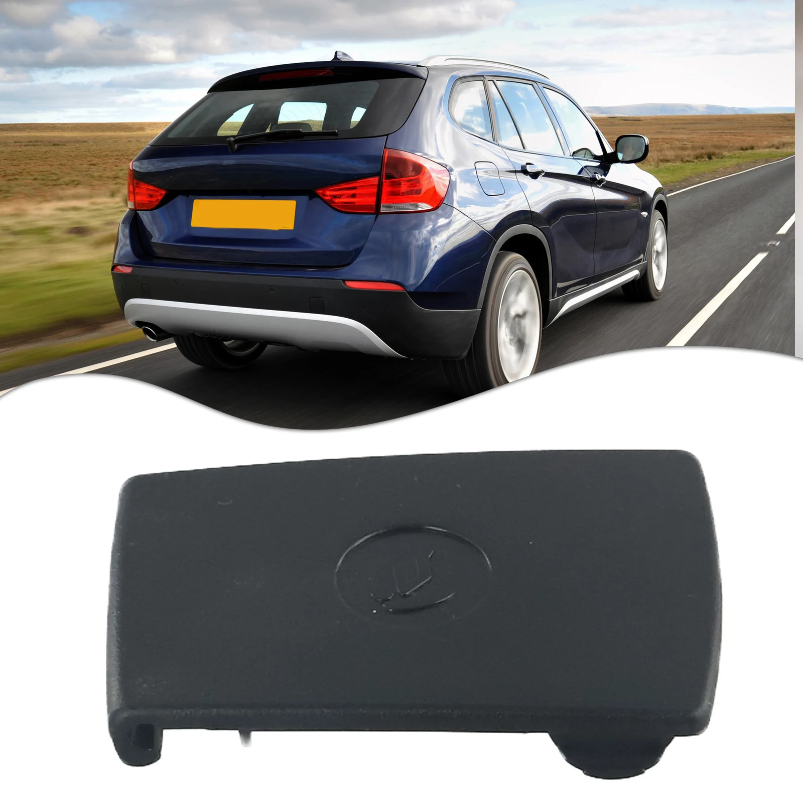 

Car Rear Child Safety Seat ISOFix Cover Flap For BMW 1 3 Series E90 E84 E87 F30 F35 52207319686 17949110 5.5*3.5cm