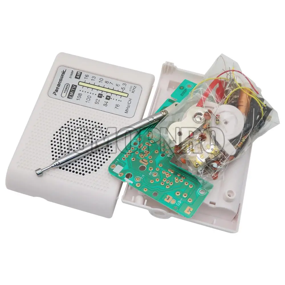 FDKJGECF CF2102 CF210SP AM/FM Stereo Radio Kit DIY Electronic Assemble Set Kit For Learner July Drop Ship DIY Laboratory