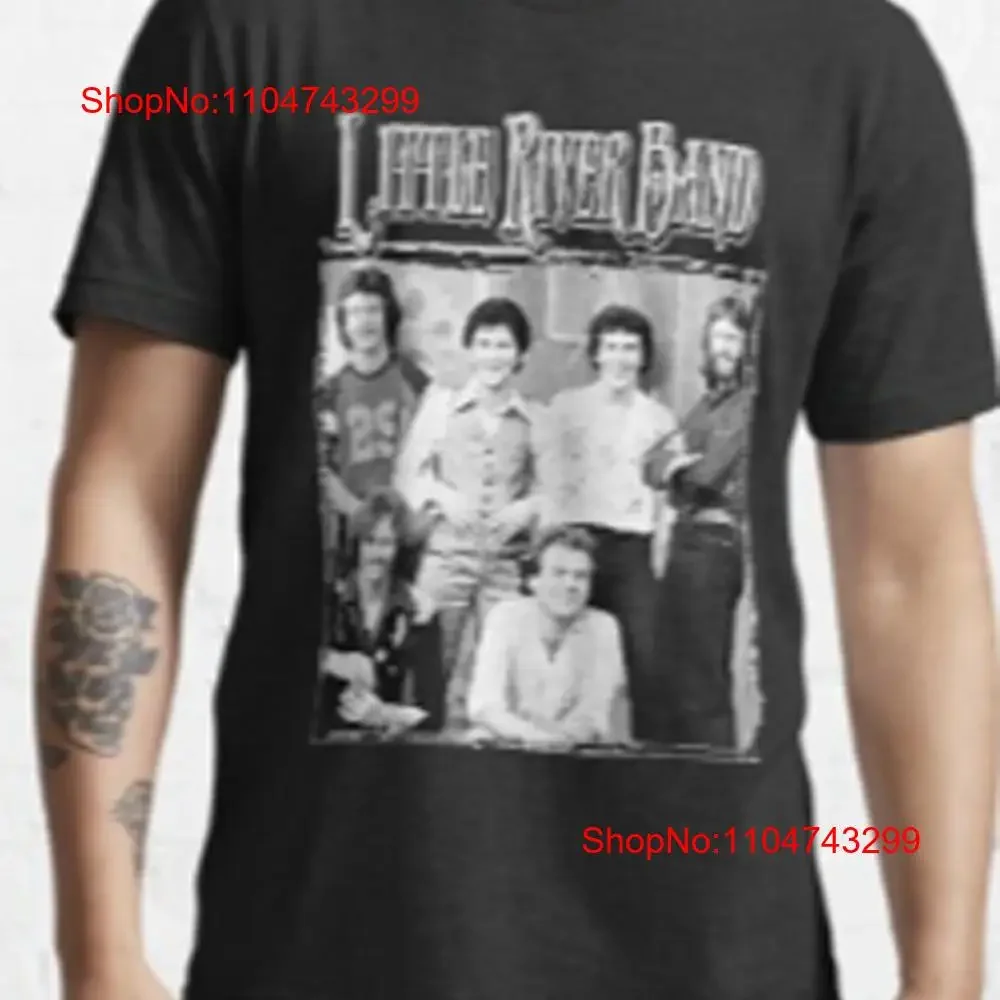 

VTG Little River band poster shirt black Short sleeve S to 5Xl JA409 vintage Washed streetwear designer clothes homme