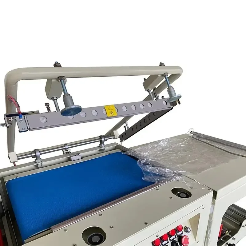 【Brand new】BROPACK  FQS450 Combo Semi Automatic Combination L bar Sealer Heat Shrink Film Wrap Packing Machine