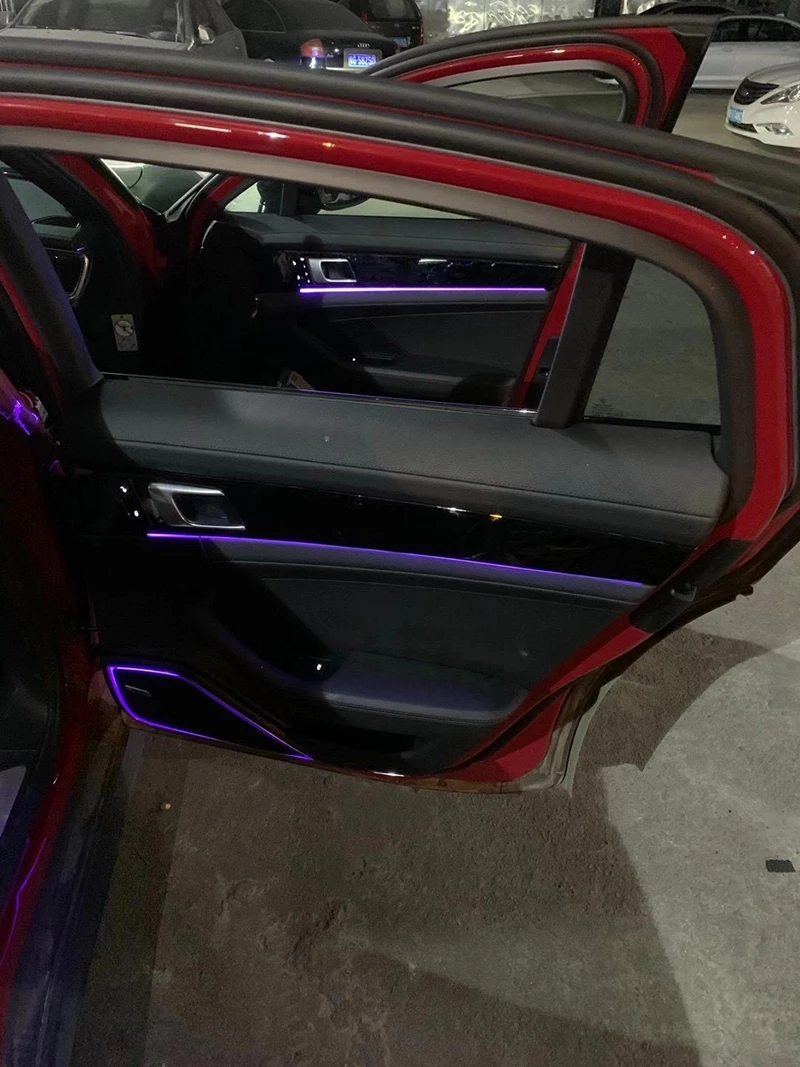 For Porsche Panamera 971Colors Interior Atmosphere Light Ambient Light Door Contour Lights 2017-2021
