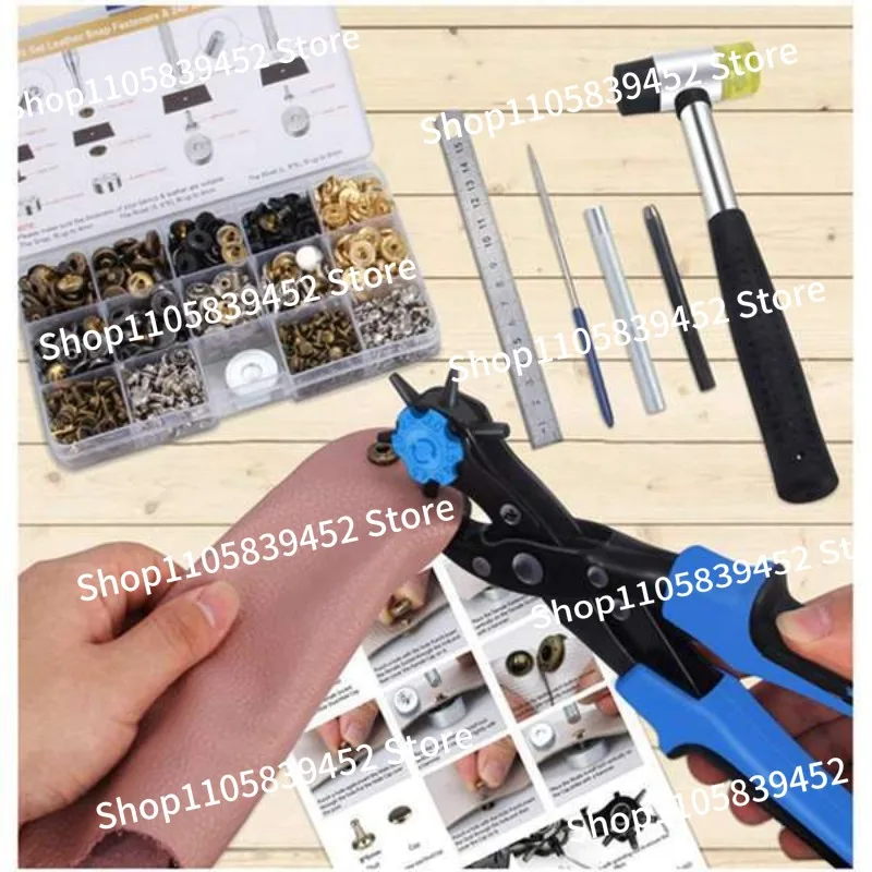 For 1 Set of Metal Snapshot Button Fasteners Installed By Stud