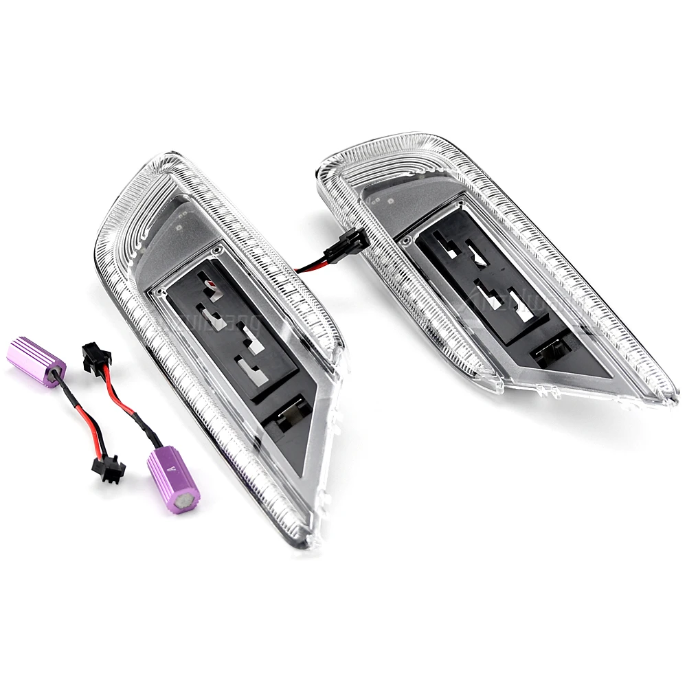 

Side Fender Marker Light Flashing Sequential For Mini Cooper F54 Clubman 2015-2020 LED Dynamic Side Blinker Turn Signal Lights