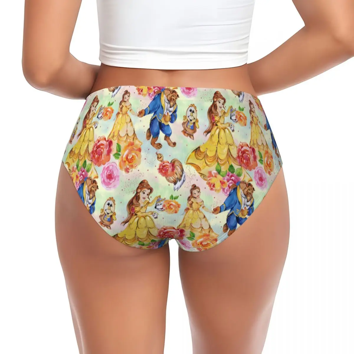 ملابس داخلية نسائية مخصصة للتجميل والوحش حسناء من القماش ملابس داخلية فنية مريحة