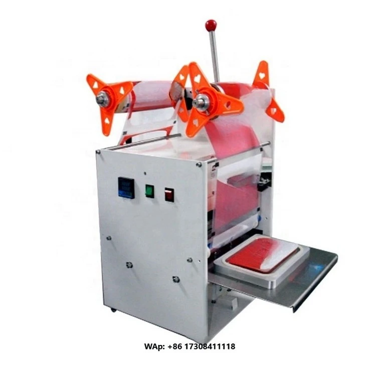 Automatic Plastic Tray Packing Sealing Machine Disposable Cup Sealing Machine Ice Cream Plastic Cup Coffee Paper Cup Milk Tea