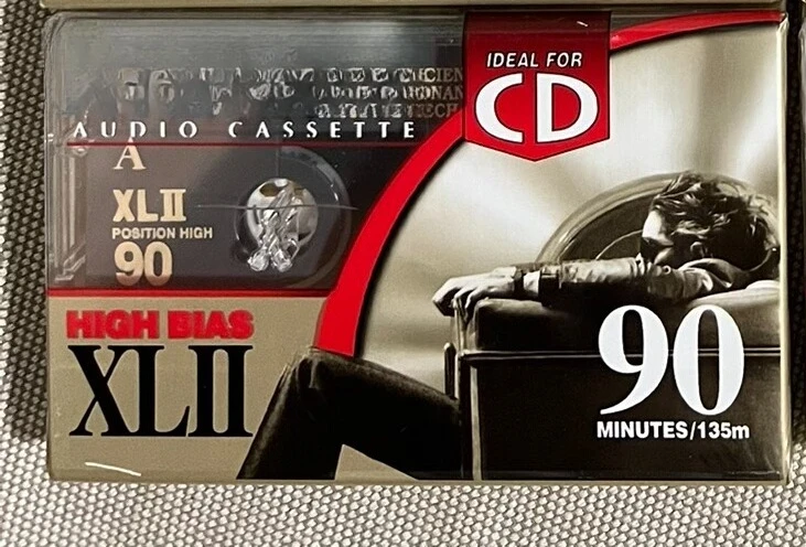

New and unopened blank tape for maxell XLII class II