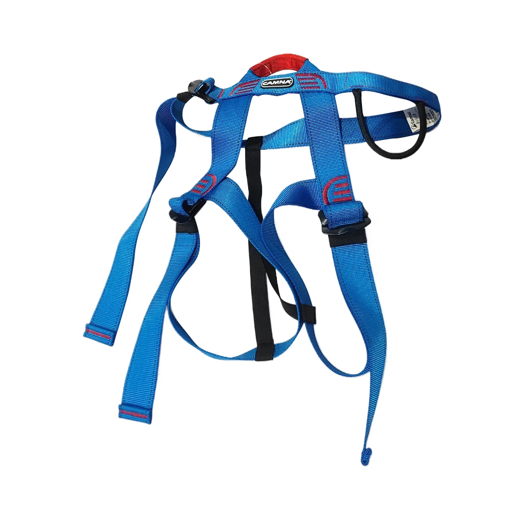 

Оборудование для скалолазания, профессиональный простой ремень для тела, защитный аксессуар для защиты спорта на открытом воздухе, синий