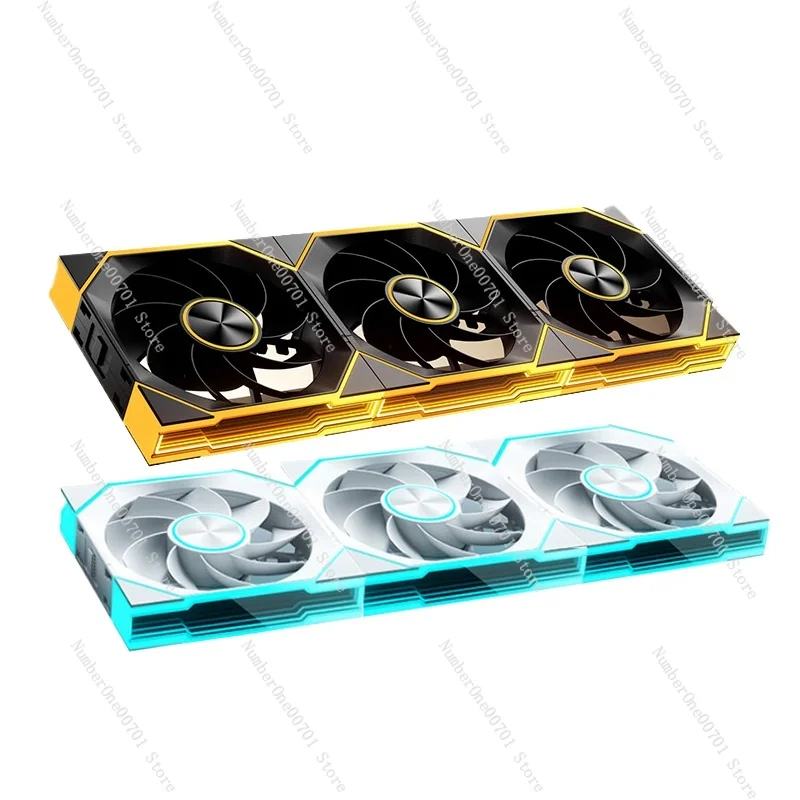 

V2 Wireless Splicing Case Fan 12CM Silent ARGB Aura Sync PWM Building Block Fan