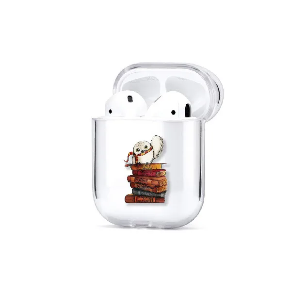 New Movie Harries Peripheral Painted Earphone Case Is Fully Covered with AirPodsPro Cartoon Potters Series Pattern Transparent