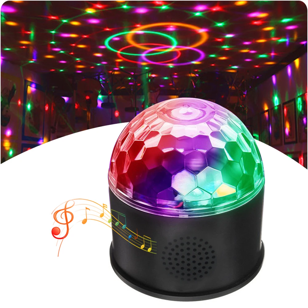 LED Small Flying Saucer Laser Light Big Magic Ball Light Basic for Wedding Disco KTV Dance Hall DJ