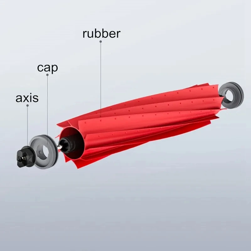 Filter HEPA kain pel sikat sisi utama untuk Xiaomi Roborock S7 S70 S7 Max T7S T7S Plus penyedot debu Robot
