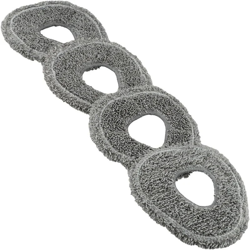 T27C 8 قطعة وسادات قماش ممسحة لـ Narwal FREO جهاز آلي لتنظيف الأتربة استبدال ممسحة قابلة للغسل