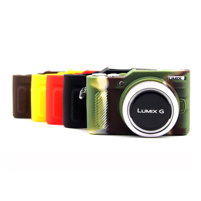 Do aparatu LUMIX G F10 GF9 Silikonowe etui fotograficzne Torba ochronna z miękką powłoką