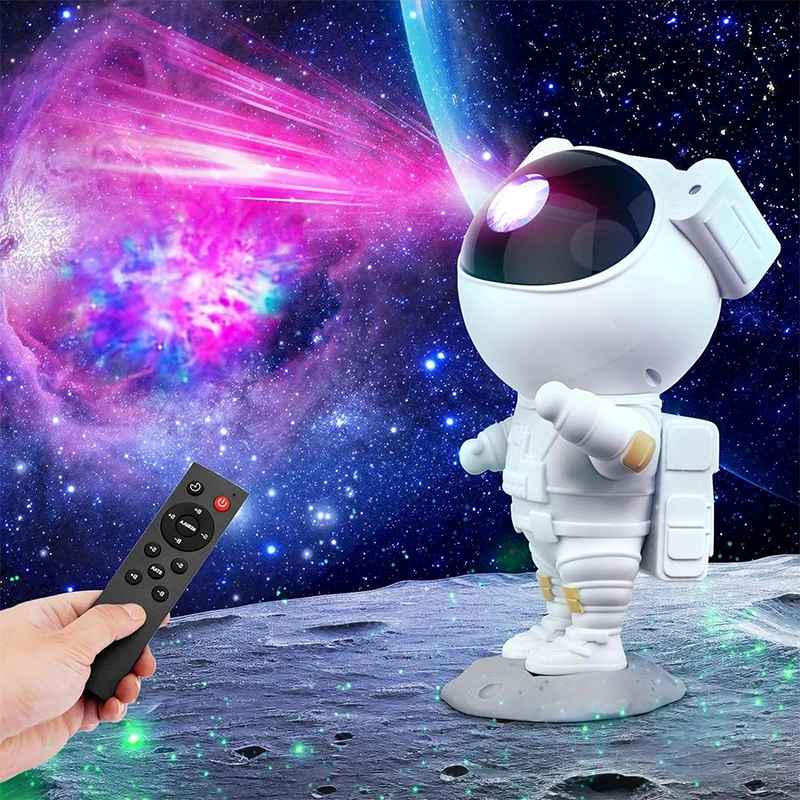 

New Astronaut Projector for Kids Bedroom, Night Light Projector Starry Galaxy Star Night Lights Projection Toys for Girls Boys