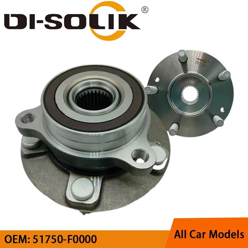 DI-SOLIK Auto Car Parts Front Wheel Hub Bearing Assembly 51750-F0000 51750-F2000 for hyundai 16 Elantra/kia Sportage Stinger
