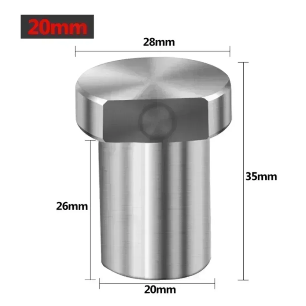 Bench Dogs MFT Workbench Peg Brake Stainless Steel Stop Clamp 19mm 20mm Positioning Planing Plug Shop Essential Woodworking Tool