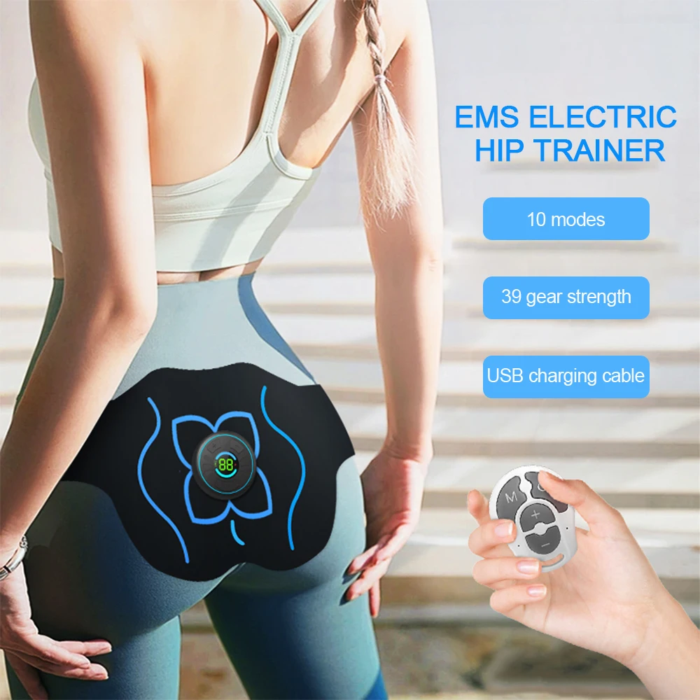 Wireless EMS Electric Hip Trainer for Butt Lifting
