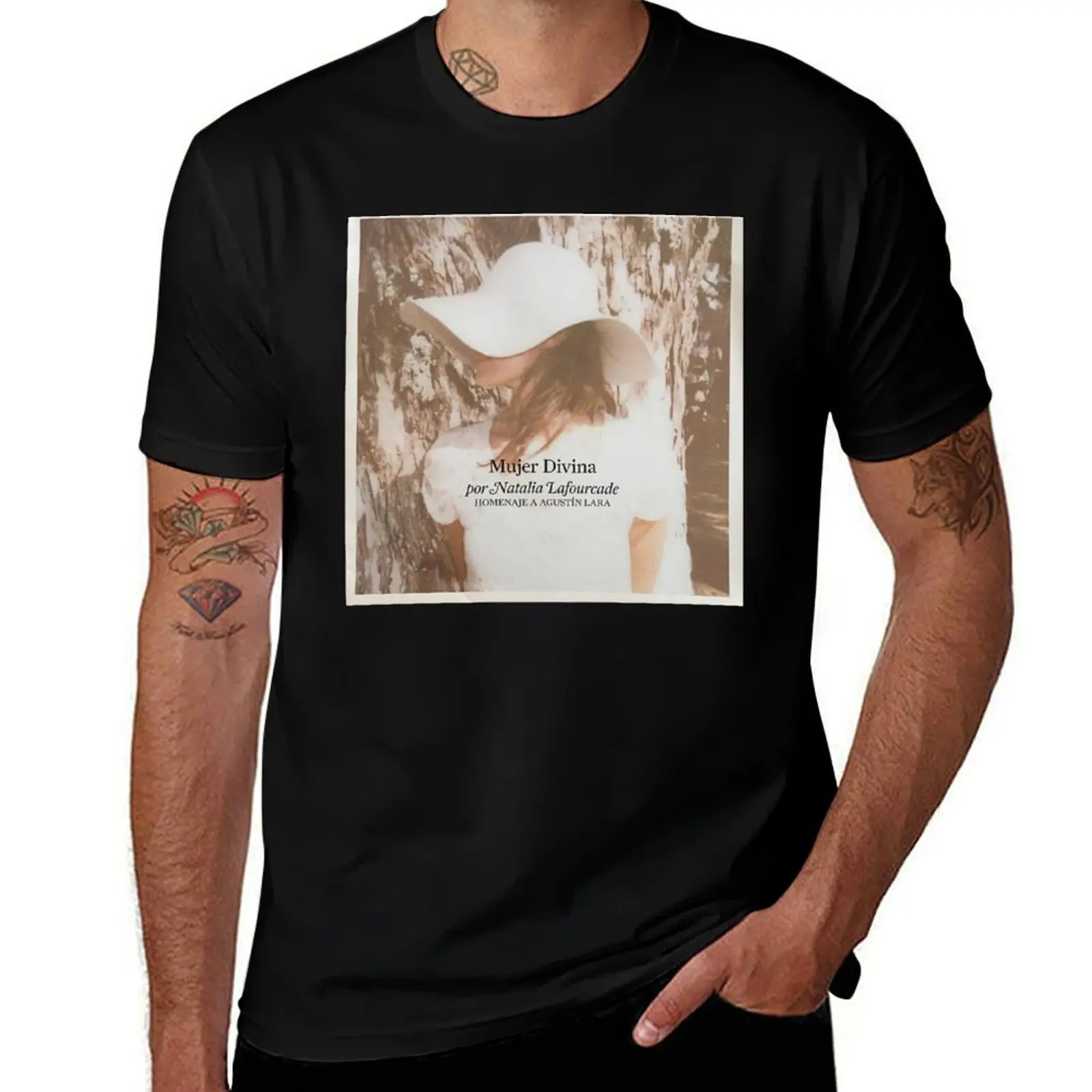 Natalia Lafourcade - Mujer divina, homenaje a Agustín Lara album 2012 T-Shirt UV Sun Protection Tee Shirt T-Shirt