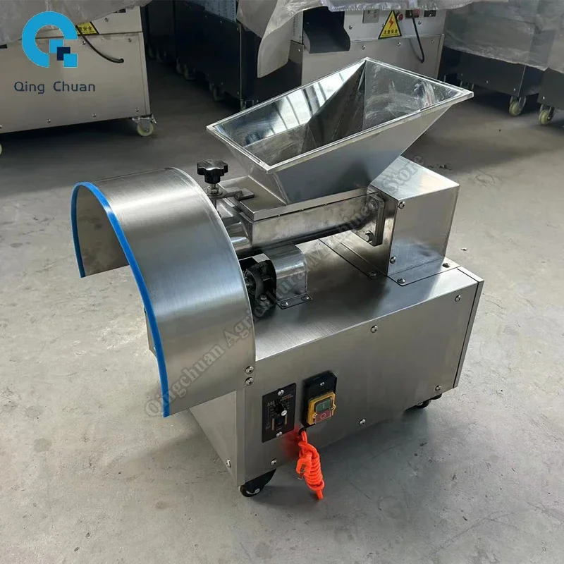 Dough Divider Machine  Fully Automatic Commercial Small Size Dough Machine Quantitative Rolling Electric Dough Cutting Machine
