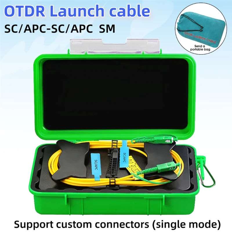 

SC/APC-SC/APC OTDR Запуск кабеля OTDR Оптоволоконный кабель Тестовая удлинительная линия OTDR Устройство мертвой зоны Однорежимный-B09B
