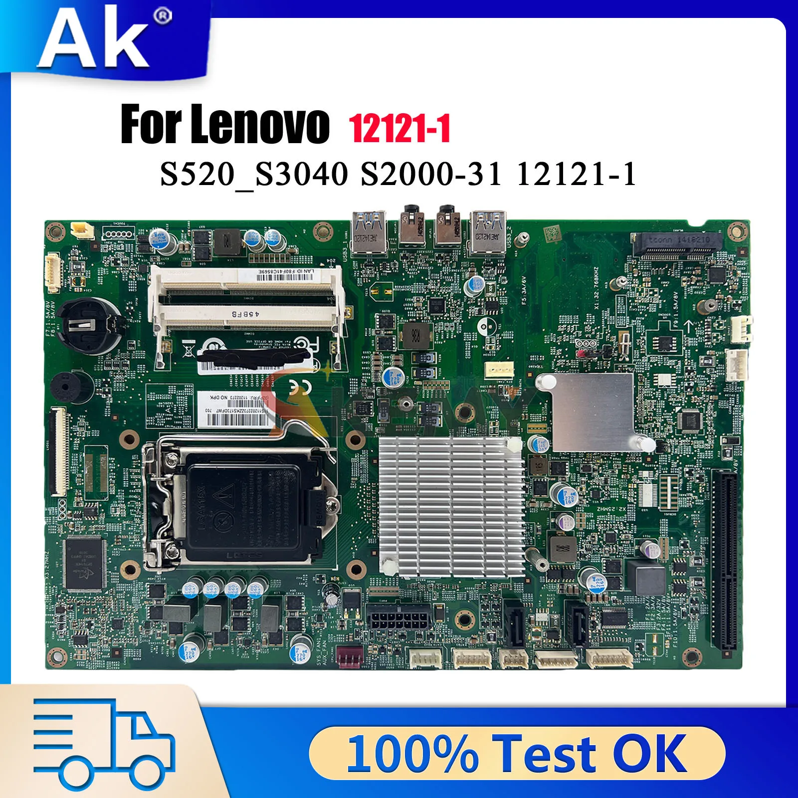 

С IH81SG PIH81F DDR3 12121-1, универсальная материнская плата для Lenovo ThinkCentre M7250Z, 100% полностью протестирована