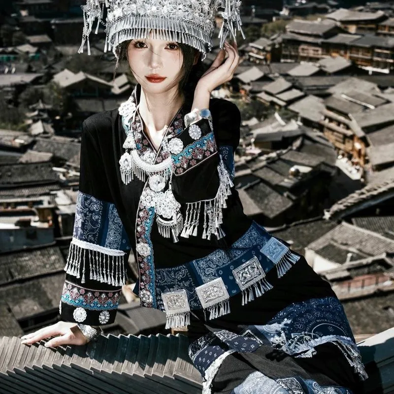 エキゾチックなパフォーマンス衣装、民族風、旅行写真撮影用衣料