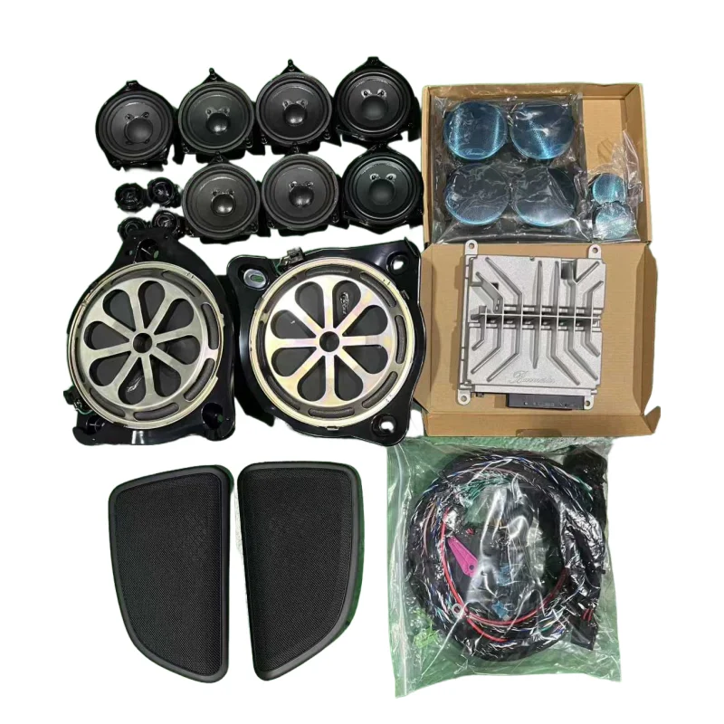 High-quality Berliner Sound Audio Speakers Are Used for Upgrading the Speakers of the  E-Class W213