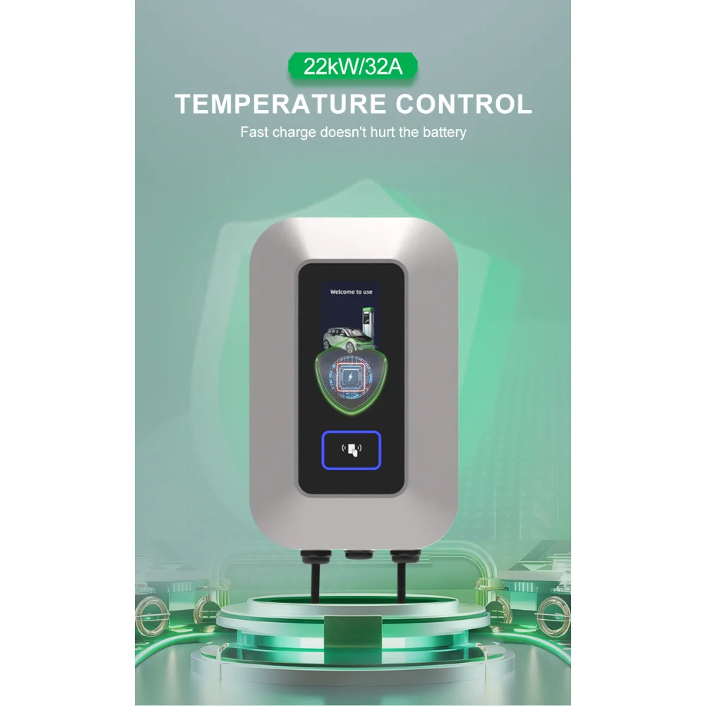 Stacja ładowania EV 32A 22kW 3 – Ev Charger Type 2 22Kw 32A 3 Phase recenzja i cena