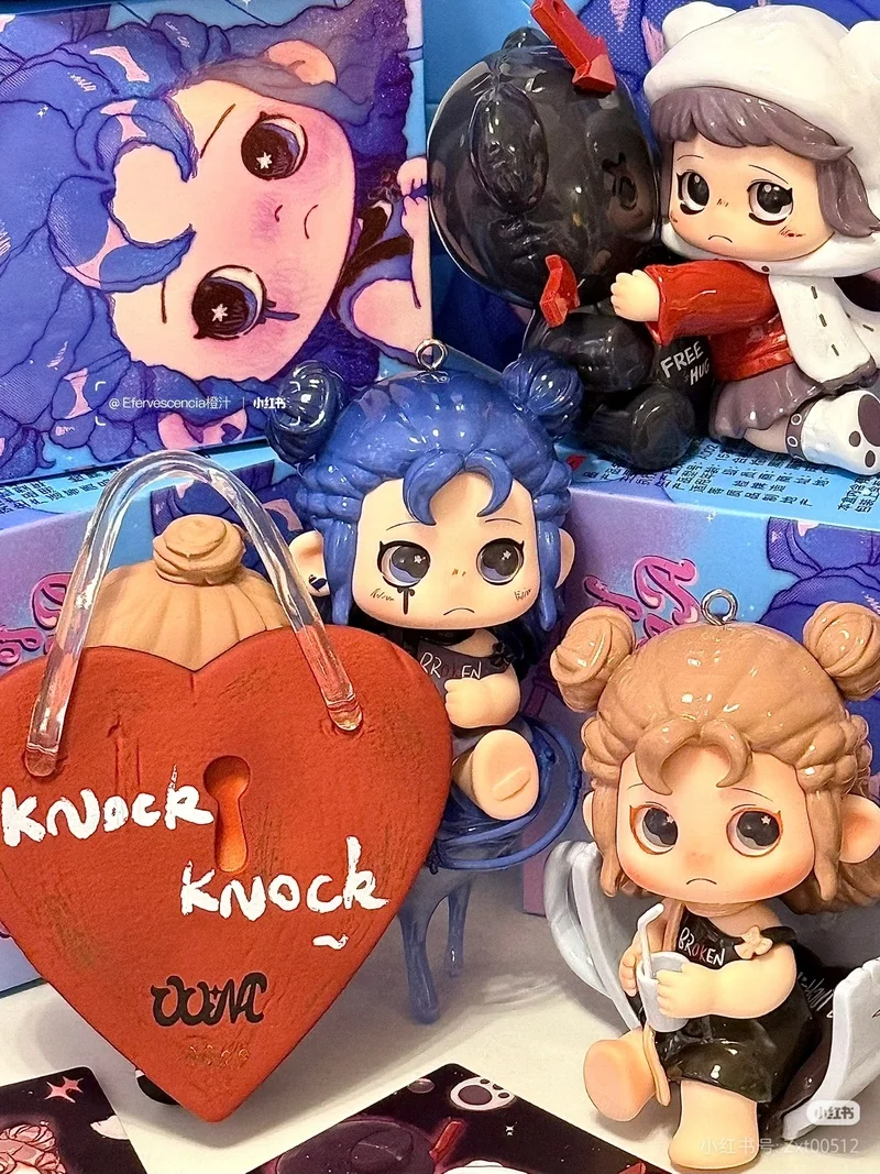 

Each Ending Of OONA Series Blind Box Cute Kawaii Collectible Doll Figure Desktop Decoration Gift For Girls Collectors