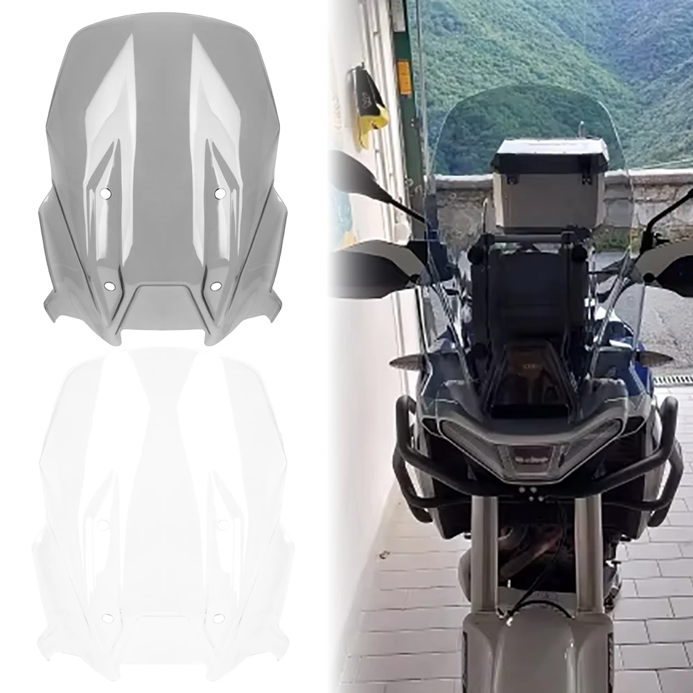 For Aprilia Tuareg 660 2022-2024 Motorcycle Parts Thick Front Windscreen Windshield Wind Deflector Shield Screen Visor Glass